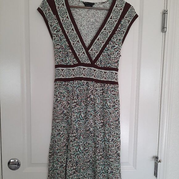 BCBGMAXAZRIA‎ Floral Midi Dress Size M - Picture 1 of 7